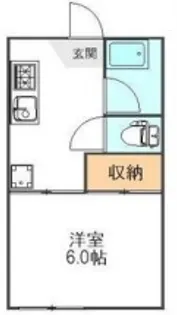 秀政ハイツ【1階】の間取り