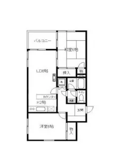 東京都練馬区貫井3【マンション】の間取り