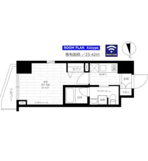 ステージファースト新御徒町II【7階】の間取り