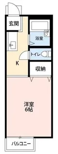 オークヴィラ【1階】の間取り