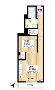 東京都板橋区赤塚1【マンション】の間取り
