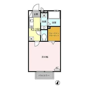 エターナル ヒル【2階】の間取り