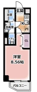 ES-Grande大阪同心【4階】の間取り
