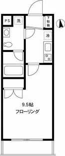 ミテッツァ大森II【6階】の間取り