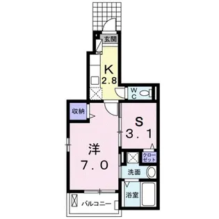 ララ アイエスオ-【1階】の間取り