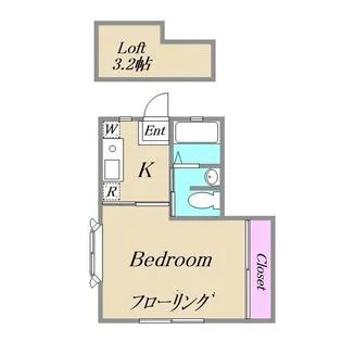ヴィレッジ トミー【1階】の間取り