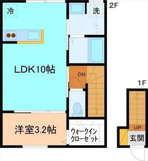 サン・ステージ今泉 B棟【2階】の間取り