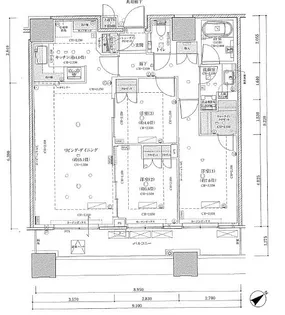 目黒第一マンションズ【1階】の間取り