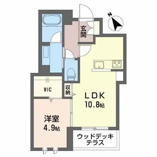 コンフォルタ【1階】の間取り