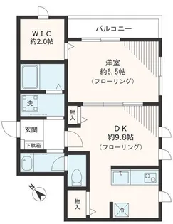 メゾン・ド・清水坂【3階】の間取り
