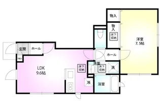 東京都荒川区西尾久7【アパート】の間取り
