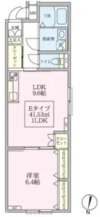 埼玉県さいたま市南区南浦和1【マンション】の間取り