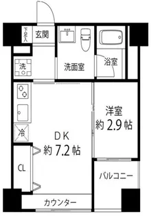 ハイリーフ上野【11階】の間取り