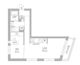 GranDuo荻窪3【2階】の間取り
