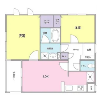 フェリチターレ【4階】の間取り