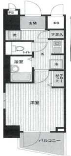 サンテミリオン東麻布【6階】の間取り