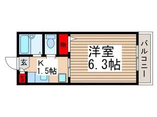 グランメ-ルサイキ【2階】の間取り