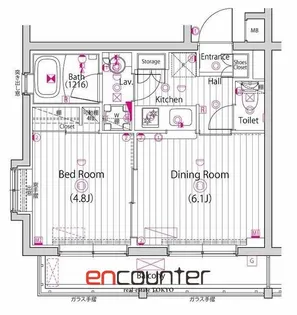 ガーラ・ヒルズ氷川台【2階】の間取り