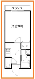 KMマンション【1階】の間取り