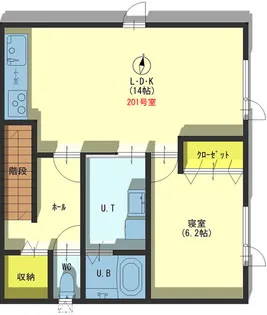 サイトウG【2階】の間取り
