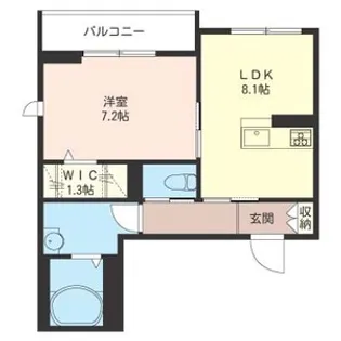 グリナージュ【3階】の間取り