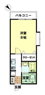 コンフォール・ヴィラ【2階】の間取り