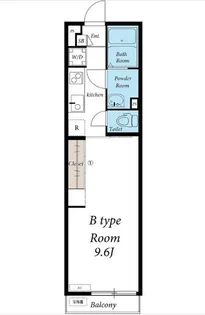 リブリ・朝霞A【2階】の間取り