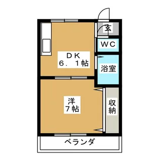 シャルム星見ヶ丘【2階】の間取り
