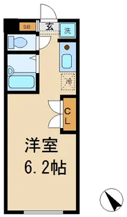 ビートルズスクエア Beatles Square【3階】の間取り