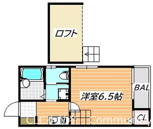 リアーレ浦安【1階】の間取り