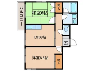 コ-ト355【2階】の間取り