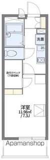 レオパレスリベロ黒崎【1階】の間取り