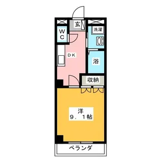 サンフォレスタ【1階】の間取り