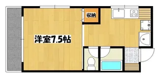 ビーズマンション荒田【3階】の間取り