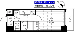 ステージファースト神楽坂【4階】の間取り