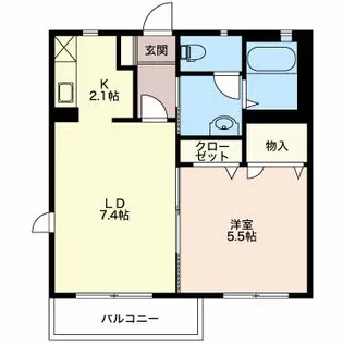 イルマーレ【2階】の間取り