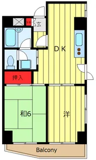 アーバンハウス宮地【7階】の間取り