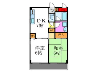 TENKI【3階】の間取り