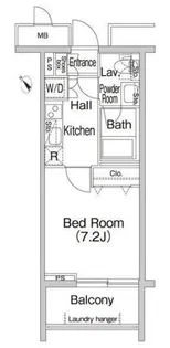 コンフォリア中落合【3階】の間取り