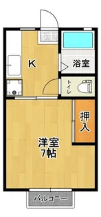 エクセリーヌ【1階】の間取り