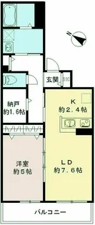 LUMORA玉南【2階】の間取り
