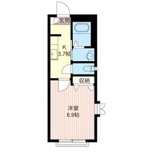 エクセル江古田A【2階】の間取り