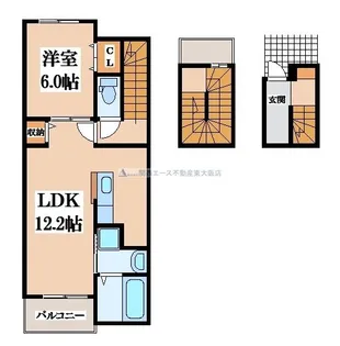 サウスラポール【3階】の間取り
