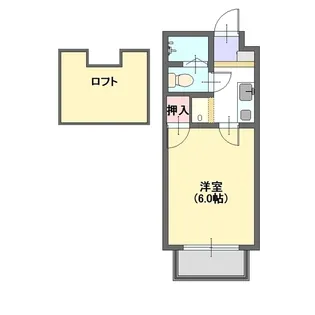 マンサード竜王【2階】の間取り