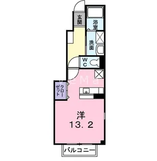 エルバフィオーレ【1階】の間取り