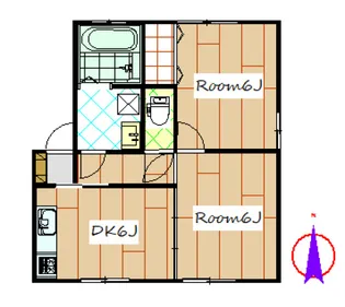 グランドハイツ【1階】の間取り