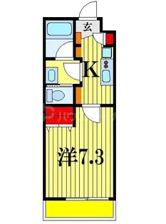 MC市川【1階】の間取り