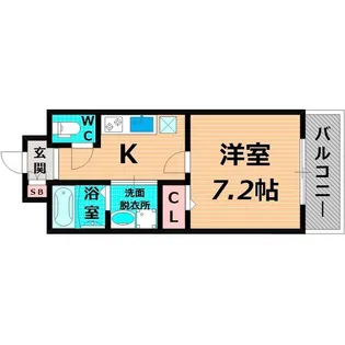 スペランツァ関目【10階】の間取り