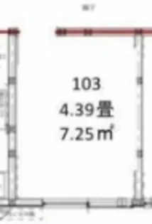 アルビオンシティ京成小岩【1階】の間取り