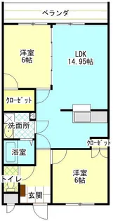 ラフォーレ・こあら【1階】の間取り